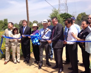 LA River Greenway Ribbon Cutting